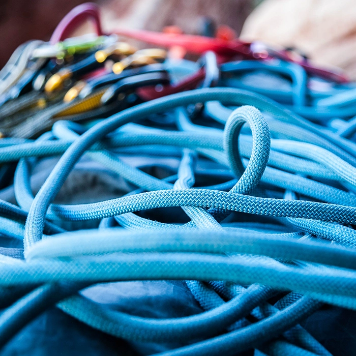 abseiling rope for outdoor education